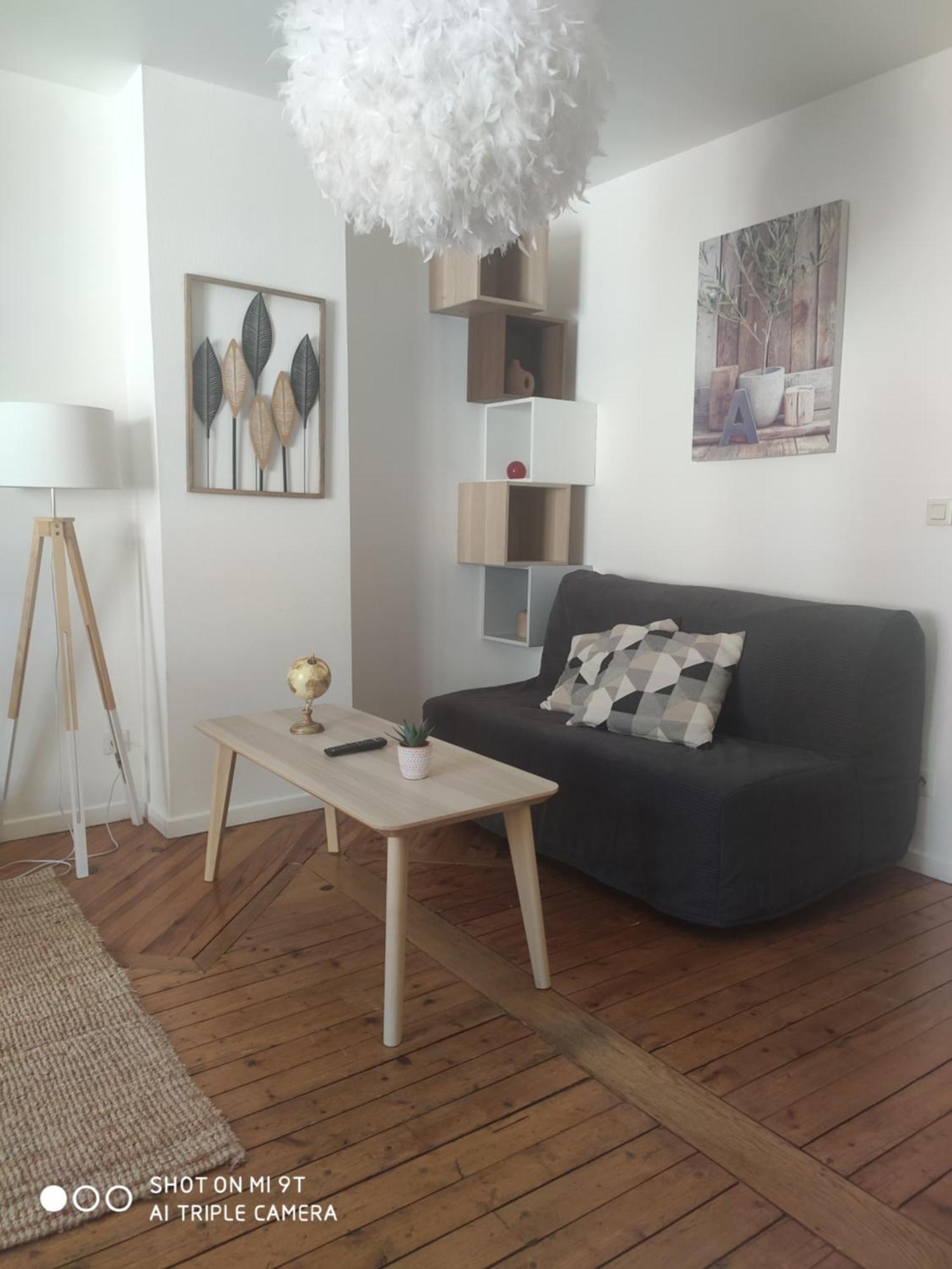 Apartamento Chaleureux T2 Au Style Vintage - Rue Gratuite Amiens Exterior foto
