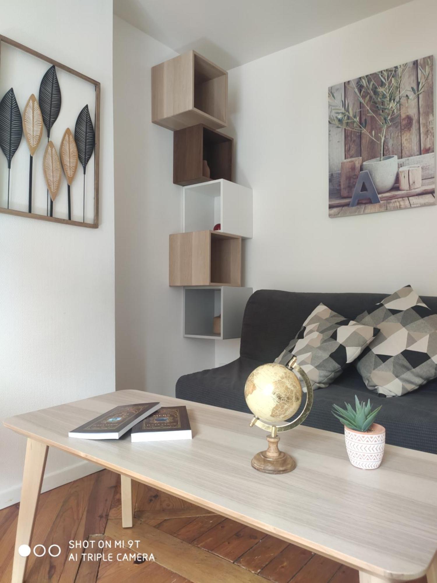 Apartamento Chaleureux T2 Au Style Vintage - Rue Gratuite Amiens Exterior foto
